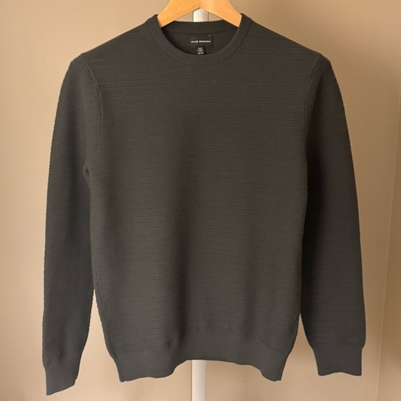 Club Monaco Other - 🌑 NWT CLUB MONACO | Links Stripe Crewneck
